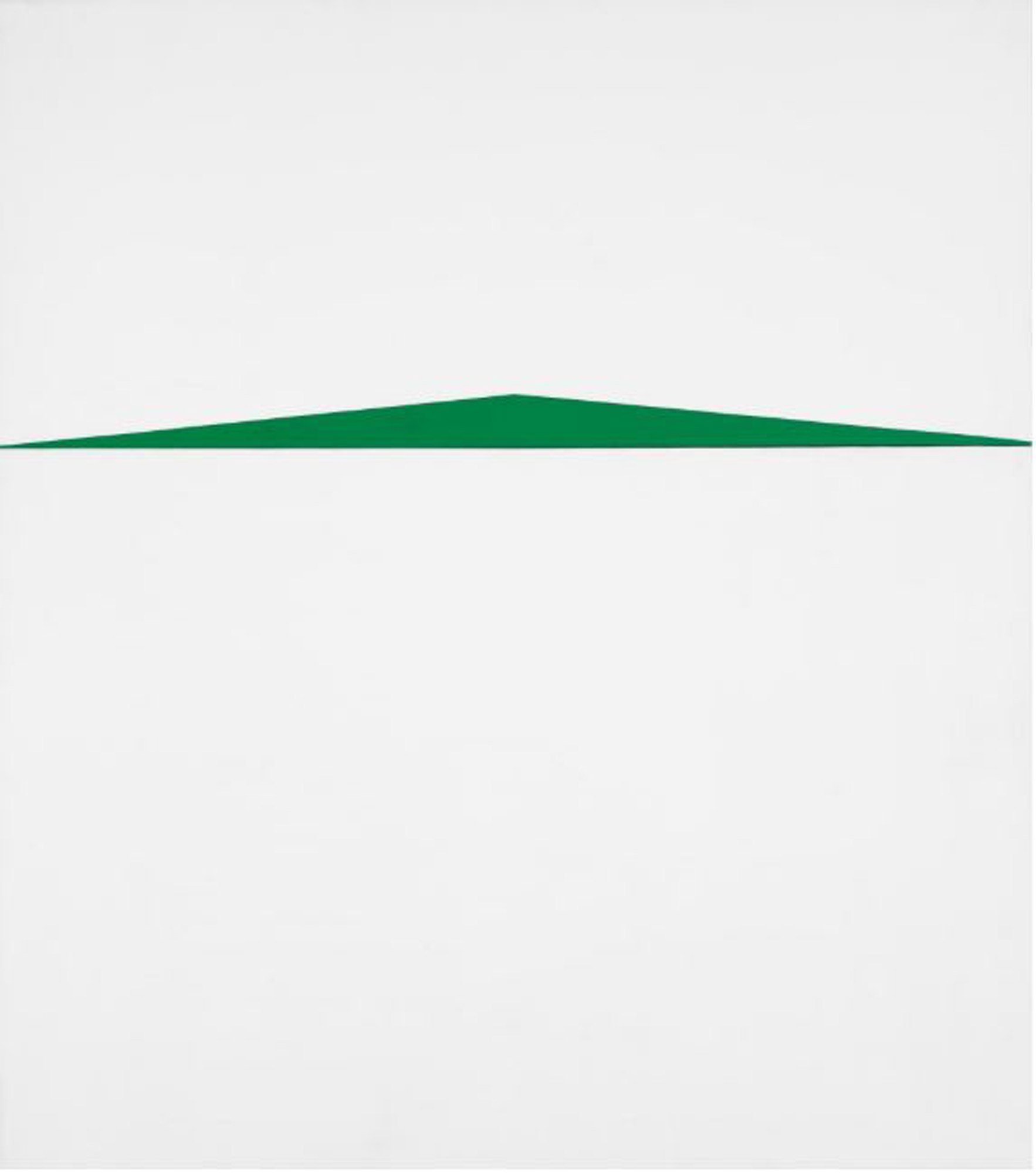 Carmen Herrera Blanco y Verde Whitney Museum