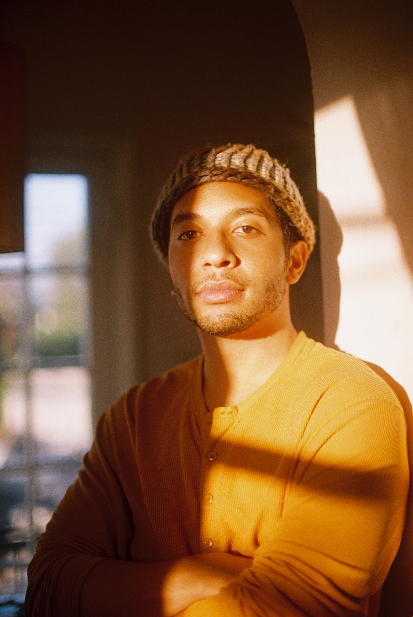 portrait of artist Clifford Prince King