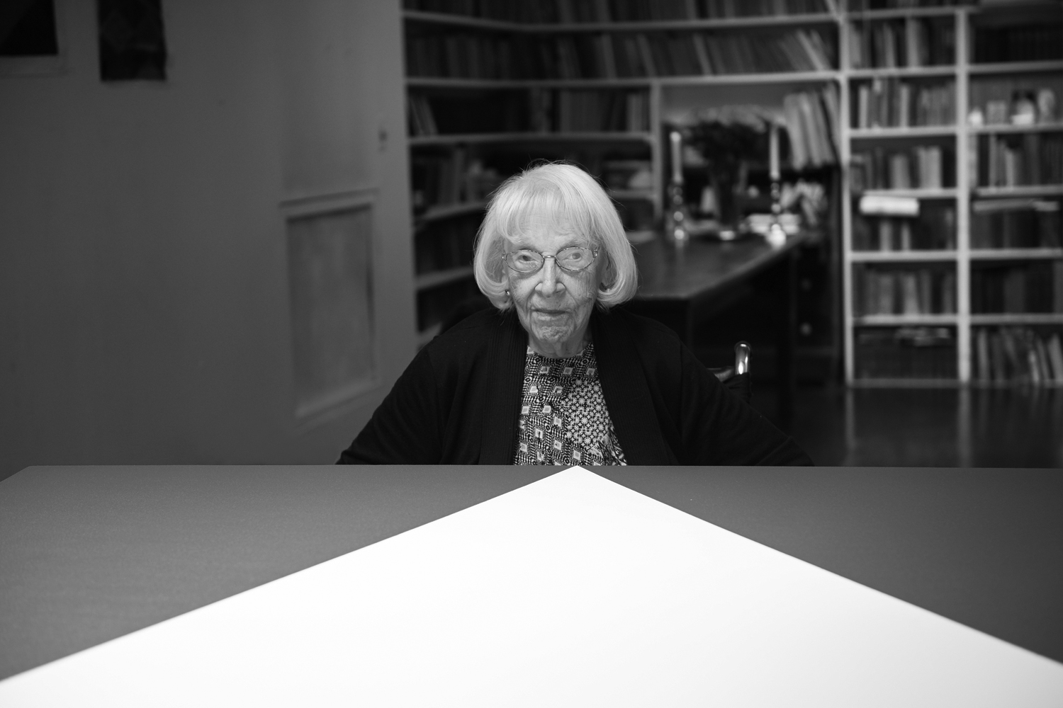 portrait of the artist Carmen Herrera