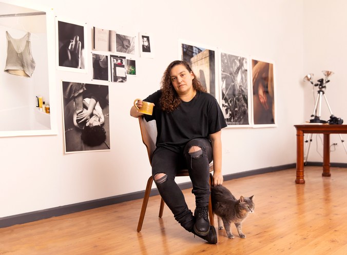 portrait of artist Elle Perez
