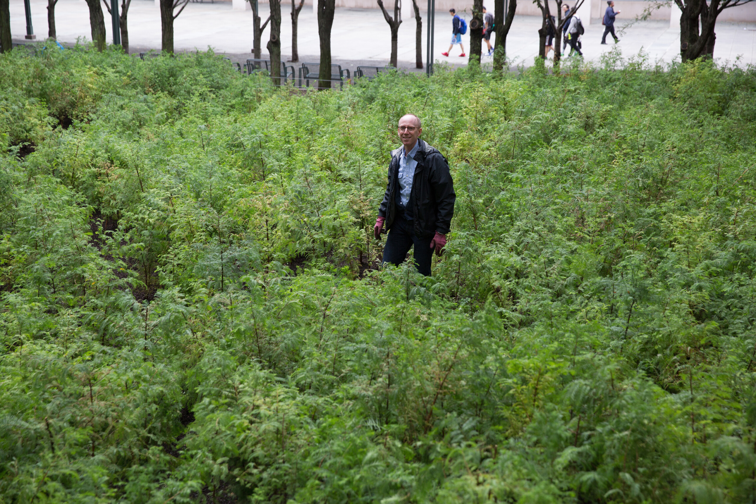 portrait of the artist Spencer Finch